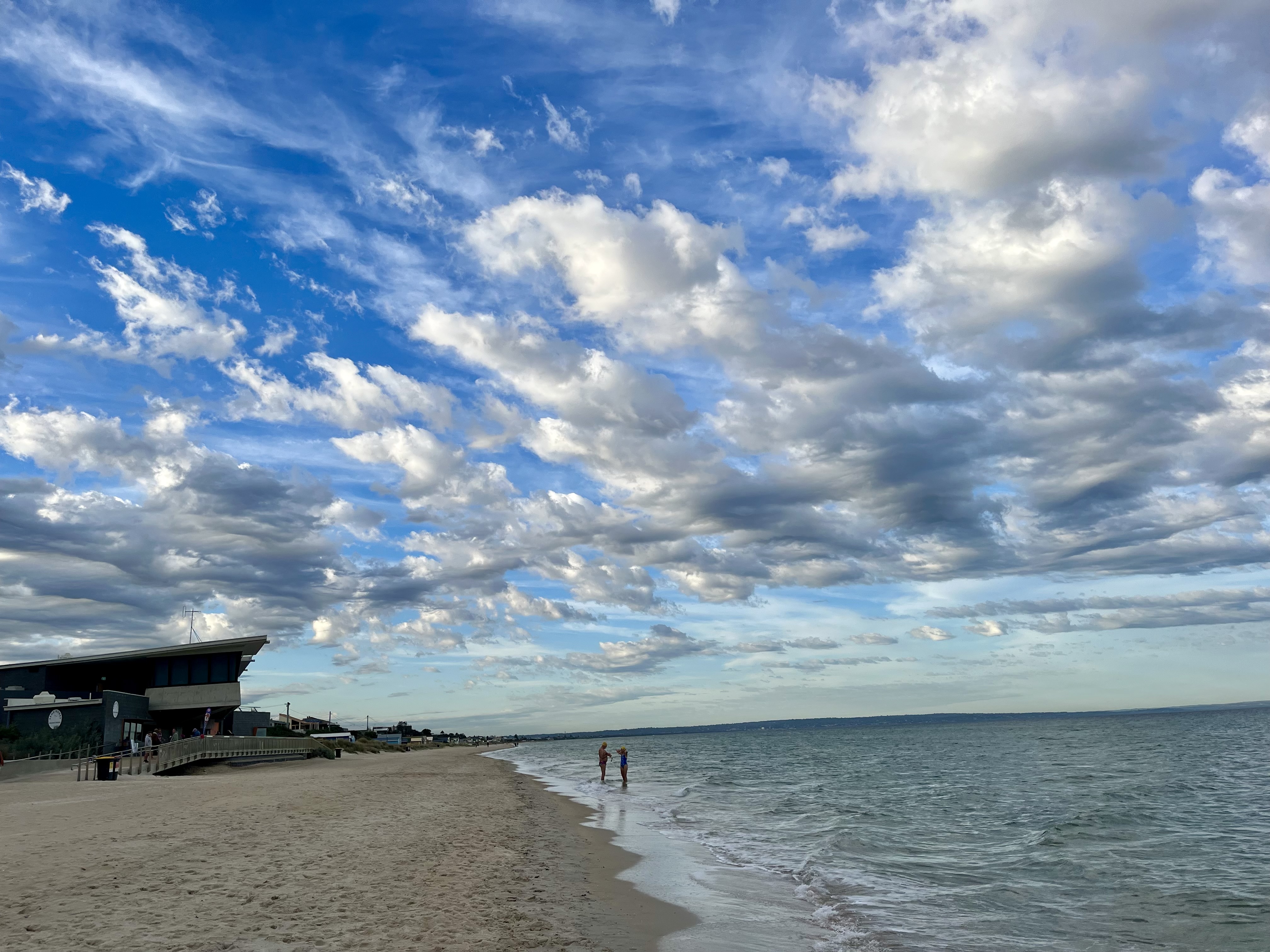 Morning light on the beach