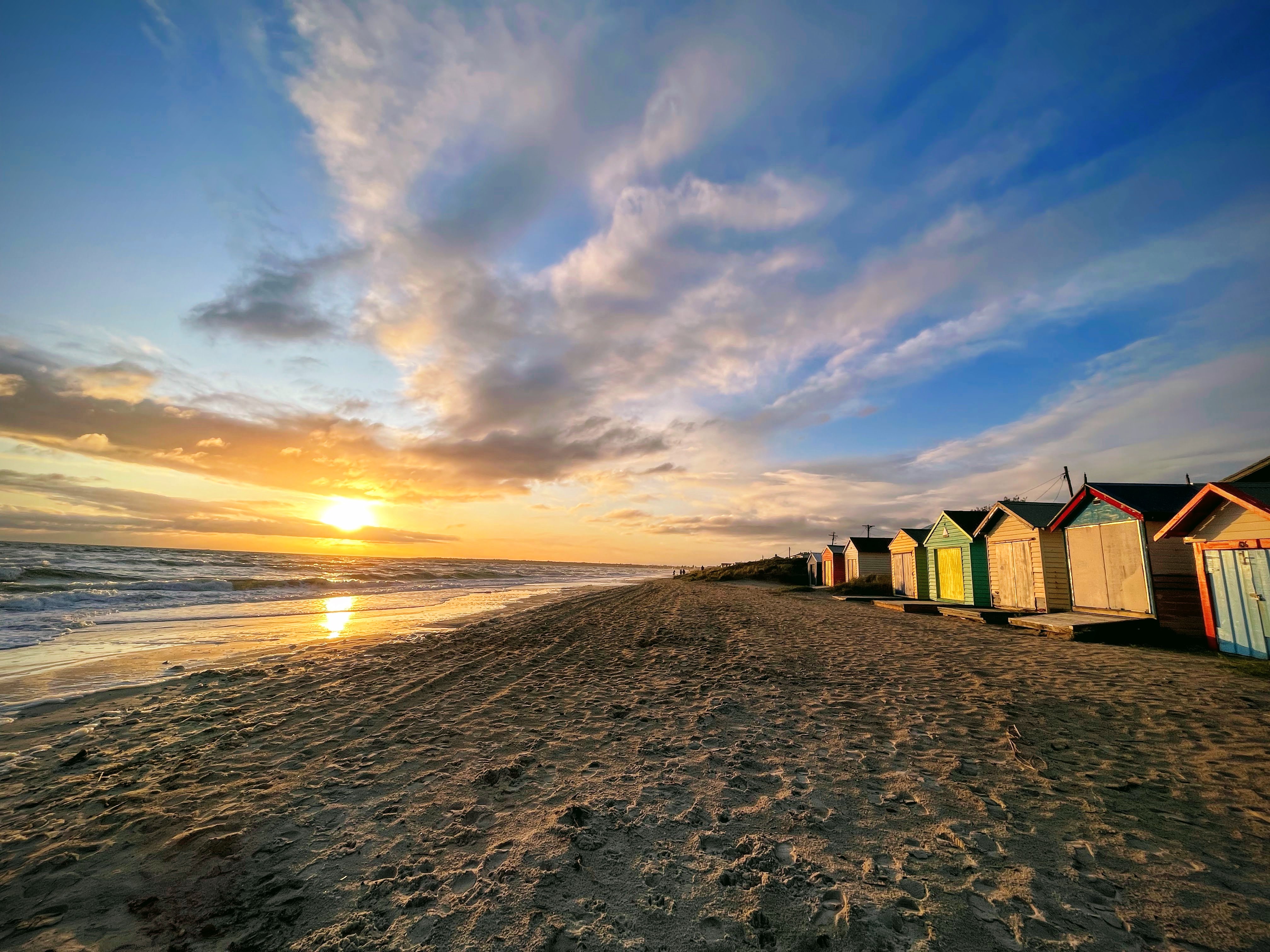 Beach scene — year of movement